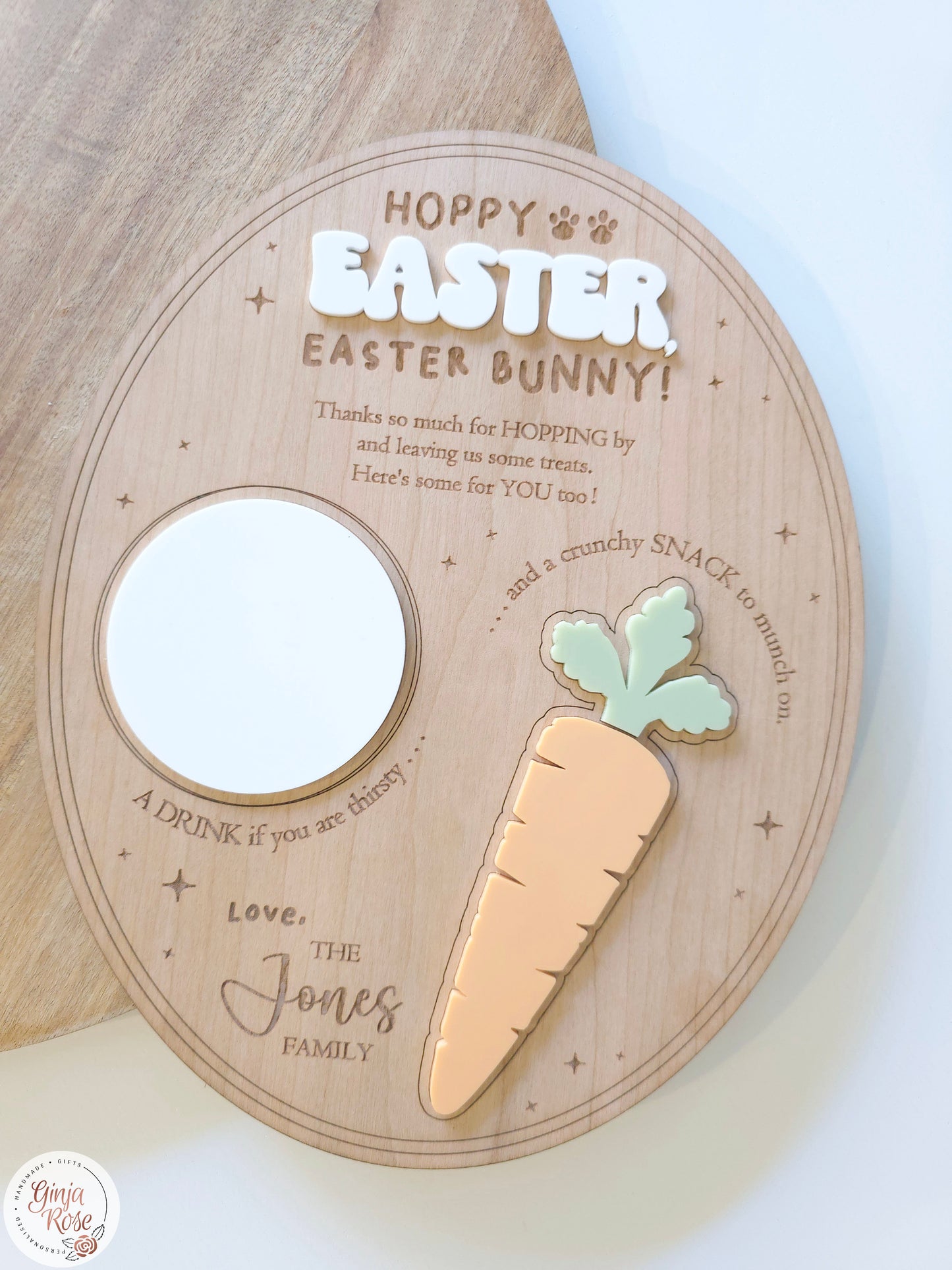 Easter | Bunny's Snack Board (Oval)