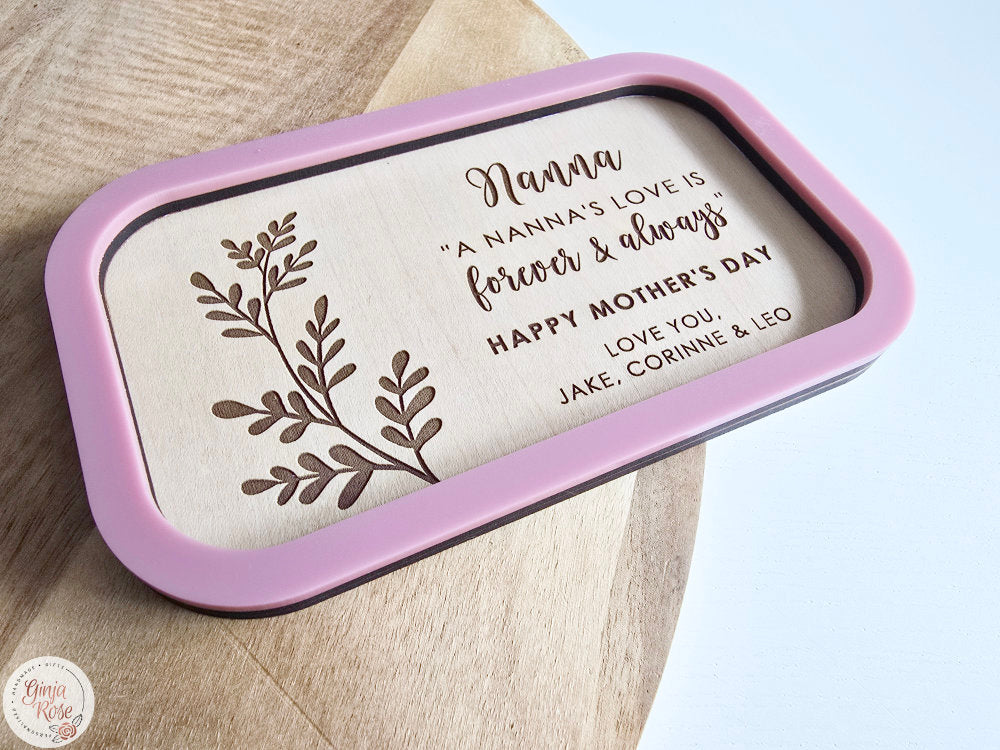 Mother's Day | Trinket Tray (Love is forever)