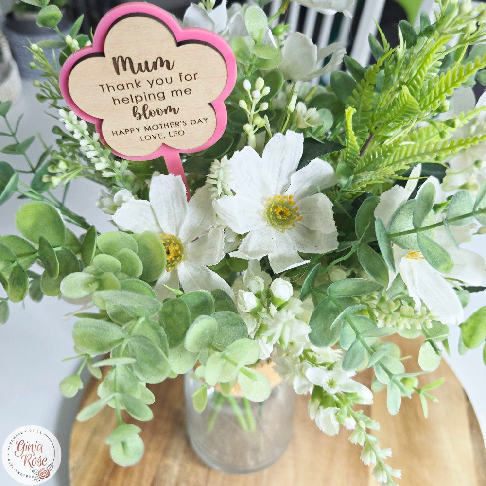 Mother's Day | Assorted Large Acrylic Stakes (for bunch of flowers/ large pots etc.)