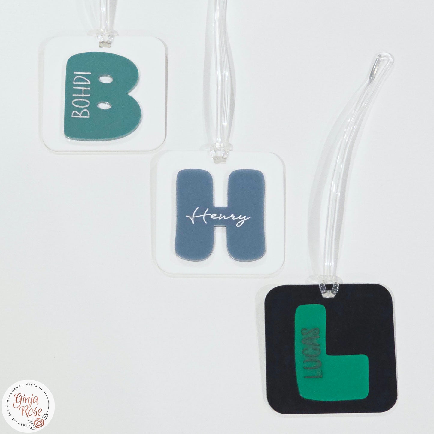 School | Bagtag Square Initial