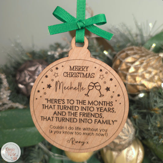 Best Friend Forever (BFF) Bauble