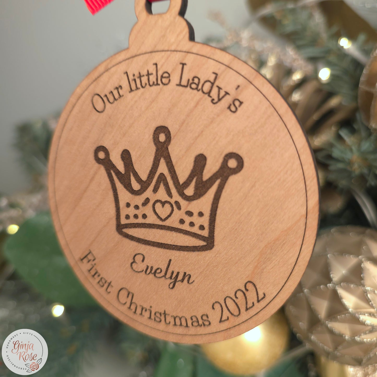 Our Little (Crown) Bauble
