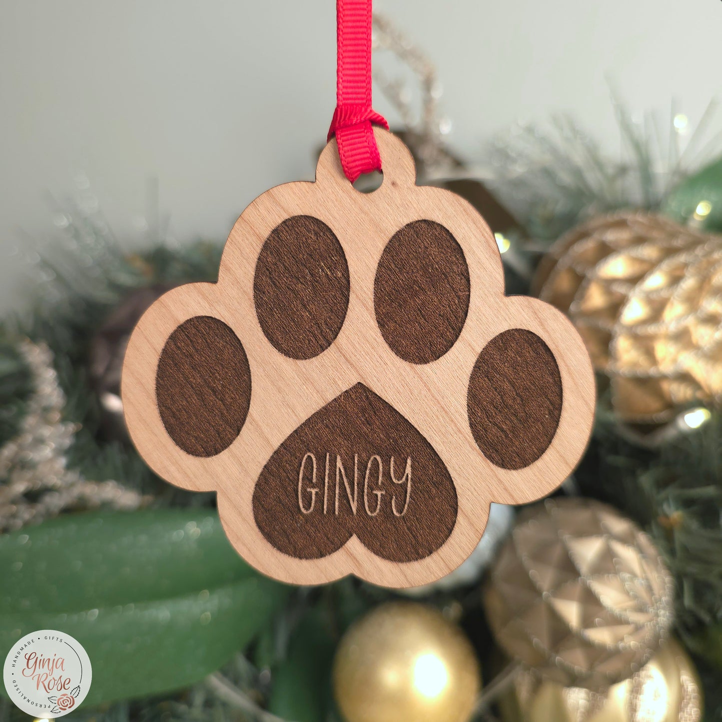 Cat Paw Print Decoration