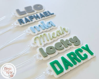 School | Bagtag Coloured Name