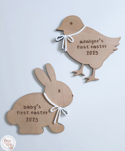 Easter | First Easter Bunny/Chick - Sign(s)