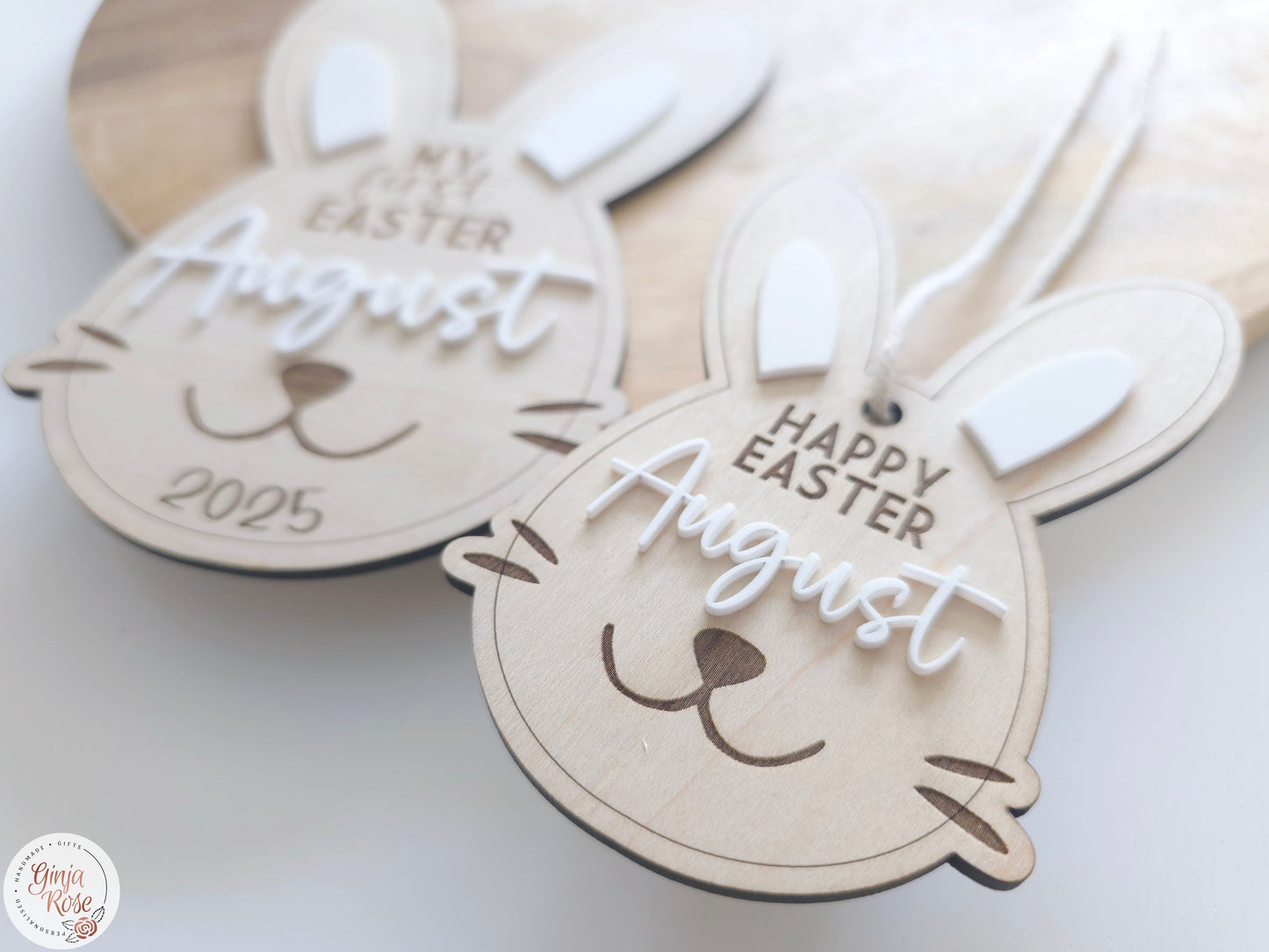 Easter | Bunny (face) - Gift Tag