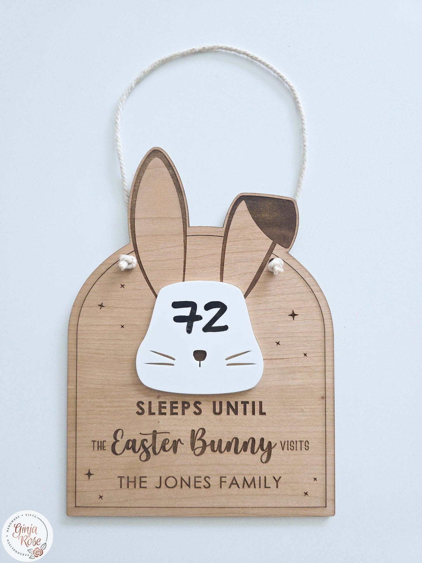 Easter | Sleeps Until Easter - Hanger
