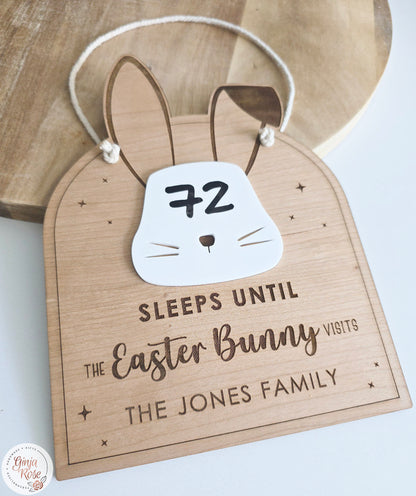 Easter | Sleeps Until Easter - Hanger