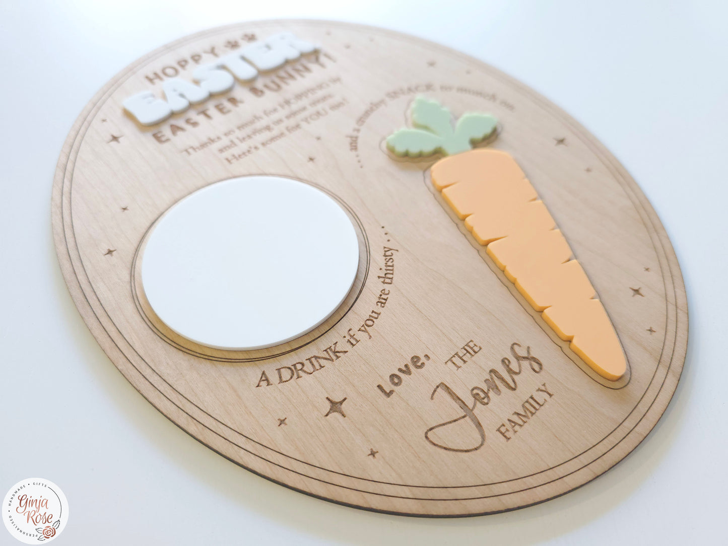 Easter | Bunny's Snack Board (Oval)