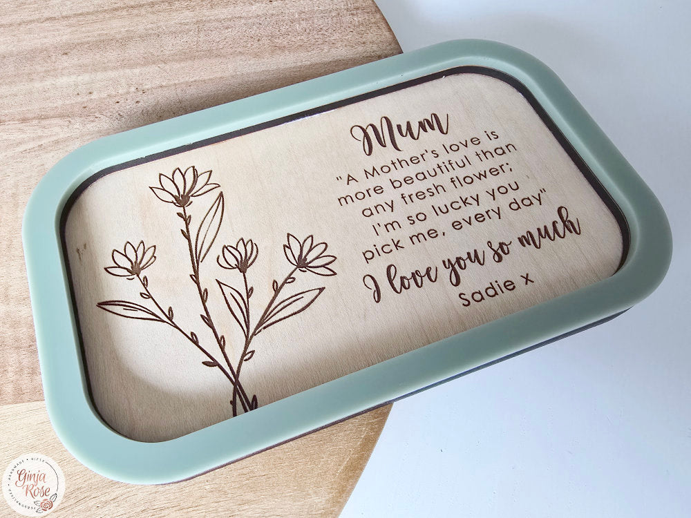 Mum's | Trinket Tray (A Mother's Love Quote)