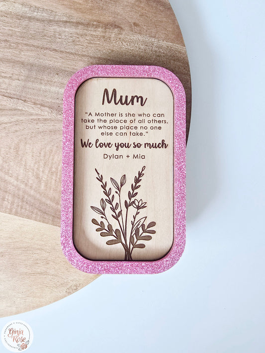Mother's Day | Trinket Tray (Mother is she Quote)