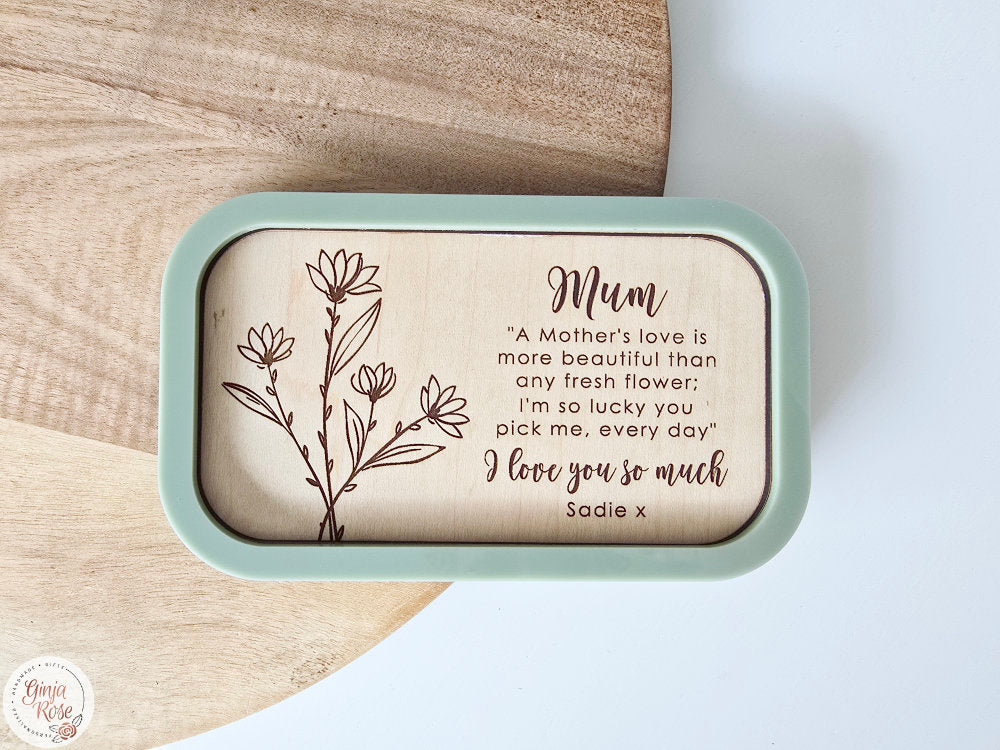 Mum's | Trinket Tray (A Mother's Love Quote)