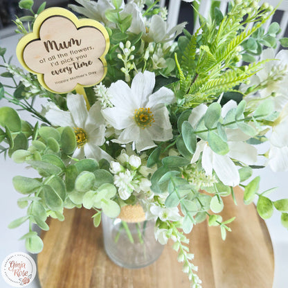 Mother's Day | Assorted Large Acrylic Stakes (for bunch of flowers/ large pots etc.)
