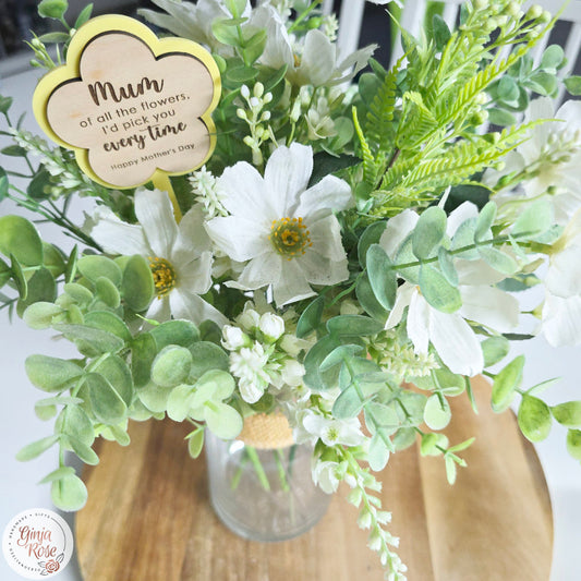 Mother's Day | Assorted Large Acrylic Stakes (for bunch of flowers/ large pots etc.)