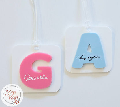 School | Bagtag Square Initial