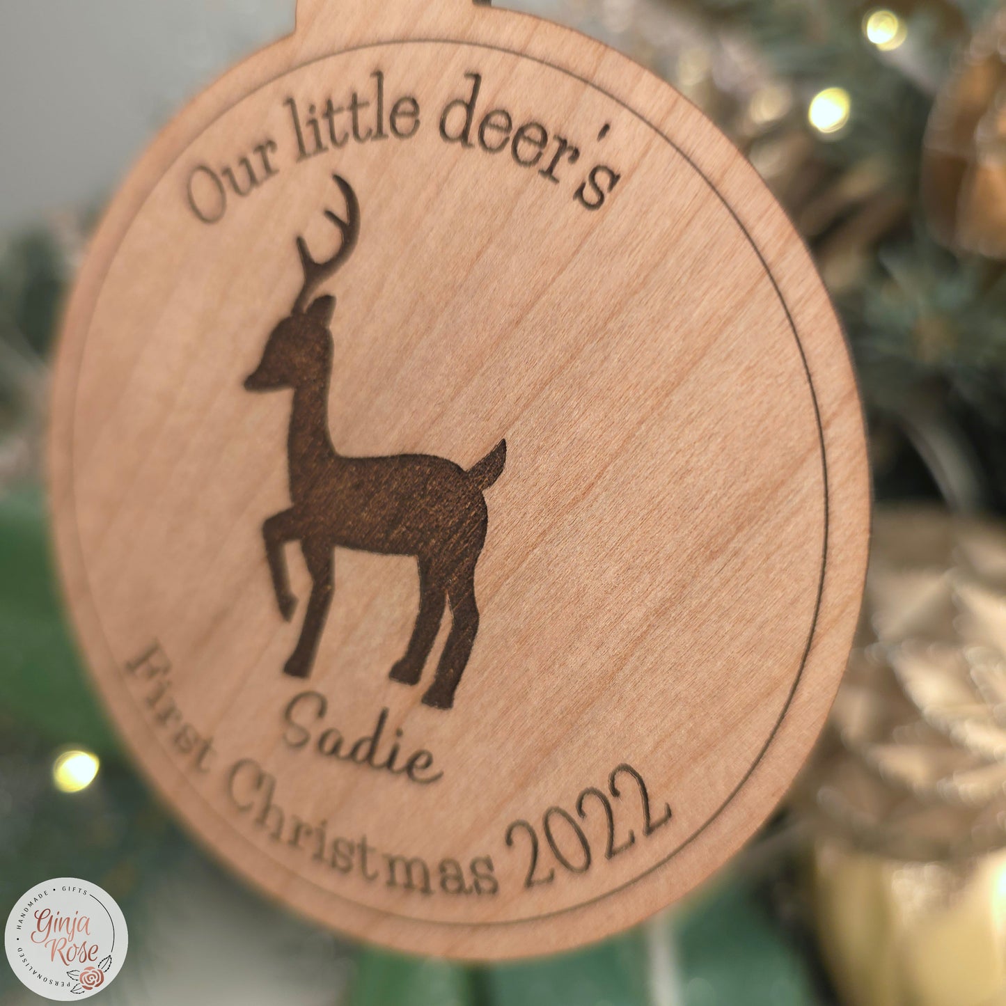 Our Little (Deer) Bauble