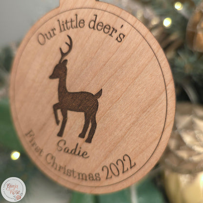 Our Little (Deer) Bauble