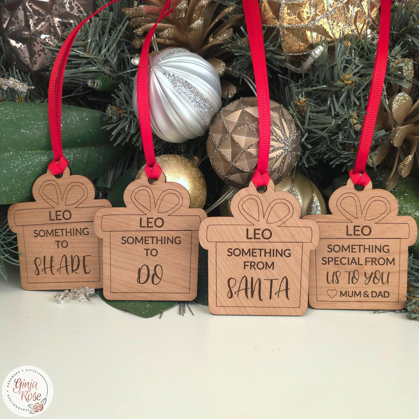 Gift Tags Set Two Decorations